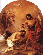 Bartolome Esteban Murillo Baptism of Jesus oil painting on canvas